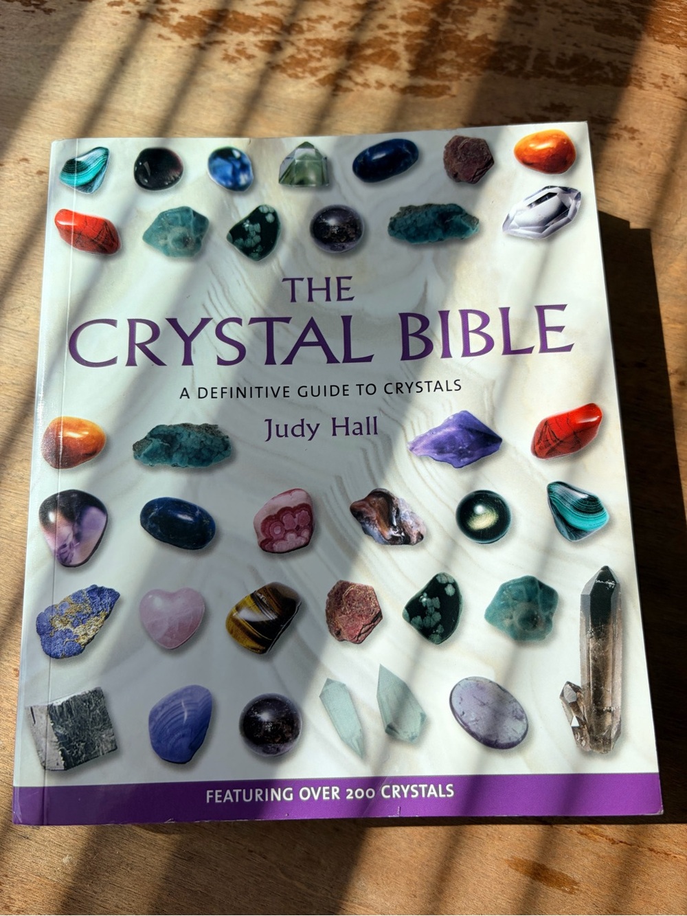 The Crystal Bible by Judy Hall | Illustrated Crystal Reference Guide